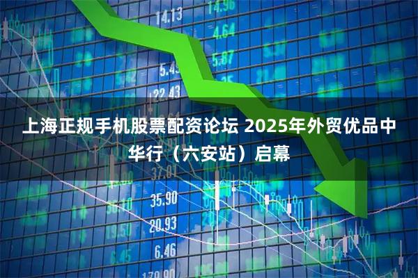 上海正规手机股票配资论坛 2025年外贸优品中华行（六安站）启幕